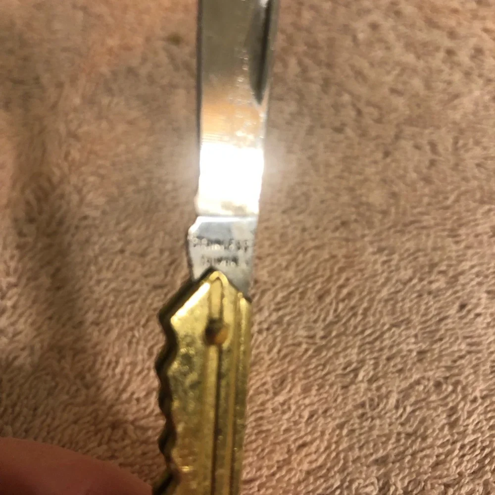 Vintage Pepsi Key Shaped Keychain Pocket Knife